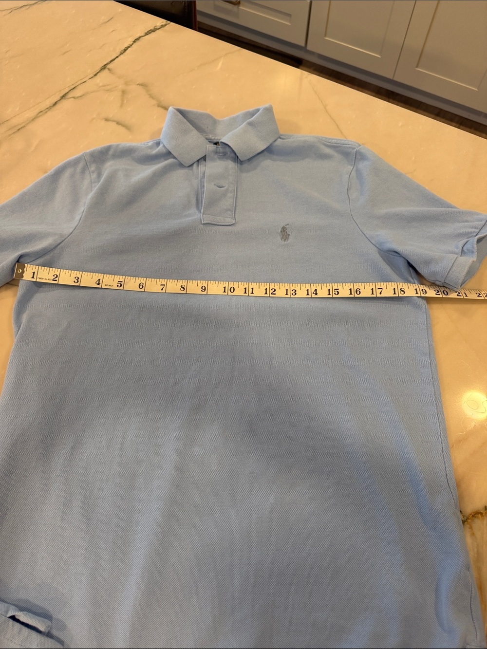Polo by Ralph Lauren Light Blue Short-Sleeve Polo - Picture 3 of 5